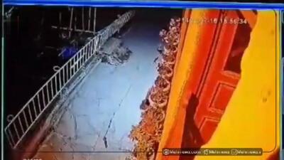 رانش ناگهانی یکی از معبرهای شهرک تاریخی ماسوله