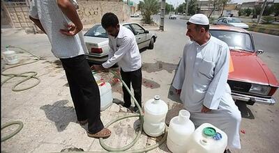 وضعیت آب آشامیدنی مردم کنارسیاه در جزیره قشم