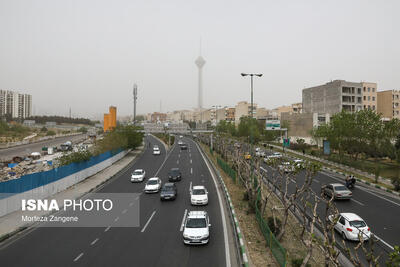 هوای تهران در شرایط نارنجی