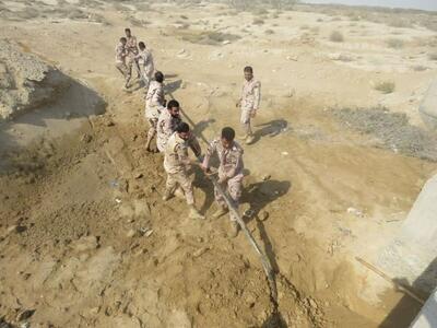 لوله کشی حدود سه کیلومتری قاچاقچیان سوخت در میناب لو رفت