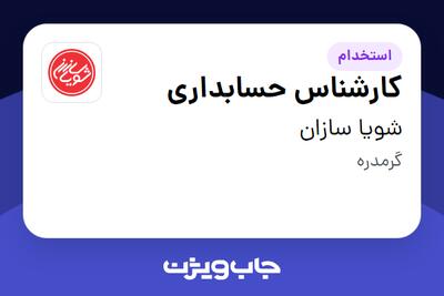 استخدام کارشناس حسابداری در شویا سازان