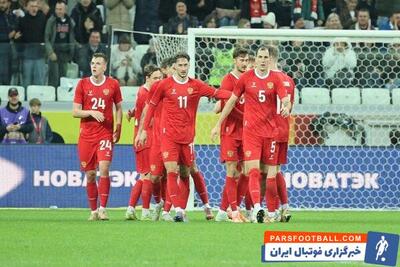 تیم ملی فوتبال روسیه اولین برد خود را مقابل ایران به دست آورد