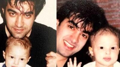 شهاب حسینی و پسرش که به لحاظ هیکل از خودش بزرگتر شده و اصلا بهش نمی خوره+عکس