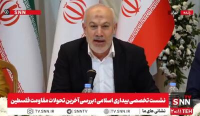 ابوشریف: اسرائیل ادعا می‌کند که ماموریت الهی دارد برای نابودی ملت فلسطین / توقف آتش به معنای پایان مقاومت نیست + فیلم