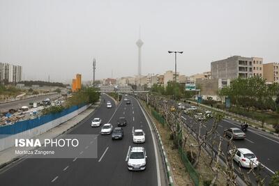 هوای تهران در شرایط نارنجی