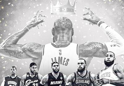 رکوردهای لبران جیمز که تاریخ NBA را بازنویسی کردند - تسنیم
