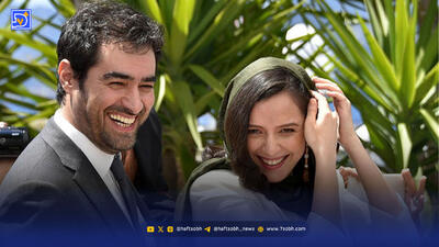 فیلم ورود باشکوه شهاب حسینی و پسرش به مراسم اکران «حرکت آخر»