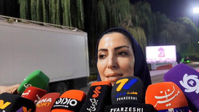 مینو مداح: فعلاً صحبت نمی‌کنم؛ درباره حواشی از رئیس فدراسیون بپرسید