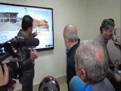 حضور رئیس‌جمهور در دبیرستان دخترانه فرزانگان شهریار