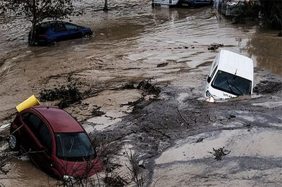 طوفان «دانا آلیس» اسپانیا را در بر گرفت