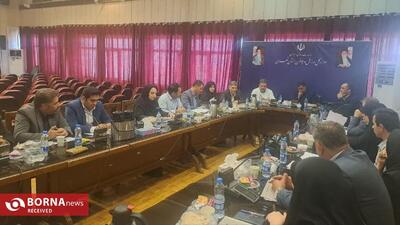 جلسه ارزیابی عملکرد ادارات ورزش و جوانان استان تهران با حضور  علی جوادی  مدیرکل