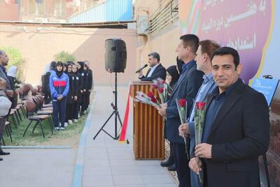 مراسم بدرقه کاروان اعزامی خوزستان به المپیاد استعدادهای برتر کشور برگزار شد