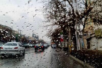 بارش باران و رعد و برق در سواحل دریای خزر و شمال آذربایجان
