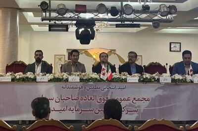 تصویب افزایش سرمایه تامین سرمایه امید در مجمع