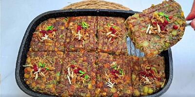 طرز تهیه کوکوی هفت پیکر تبریز خوشمزه ترین پیش غذای ایرانی