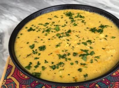 سوپ گل کلم کرمی و لطیف؛ طعمی گرم و آرامش بخش برای روز های خنک پاییزی