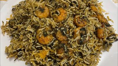 طرز تهیه میگو پلو جنوبی خوشمزه و مقوی