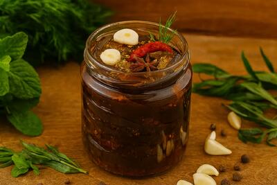 طرز تهیه اموزش ترشی بادمجان و تمبرهندی خوشمزه و آسان