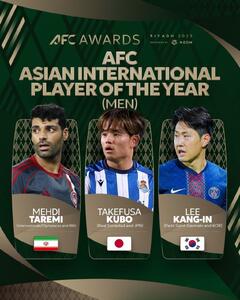 عکس/ پوستر AFC برای جایزه بهترین لژیونر سال آسیا | اقتصاد24