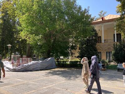 عکس/ وضعیت نابسامان مجموعه تاریخی نیاوران | اقتصاد24