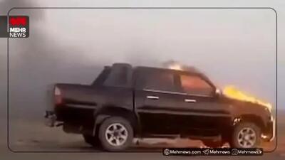 ببینید| حمله مسلحانه به خودروی مهندس پروژه انتقال آب چابهار - زاهدان