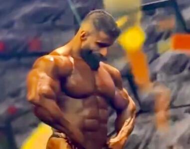 لحظه بهت و حیرت هادی چوپان از نتیجه نهایی مستر المپیا؛ درک لانسفورد کامبک زد، گرگ پارسی دوم شد + ۲فیلم