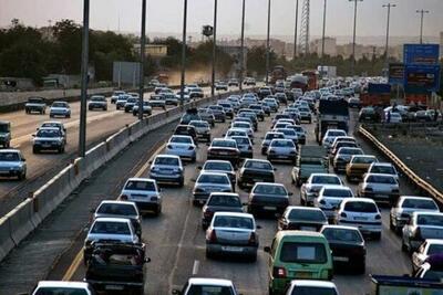 ترافیک سنگین در یک مسیر پر تردد؛ آخرین وضعیت ترافیکی جاده‌های کشور