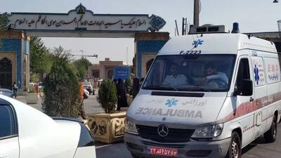 آتش سوزی در محدوده حرم شاهچراغ(ع) مهارشد/ یک نفر مصدوم شد