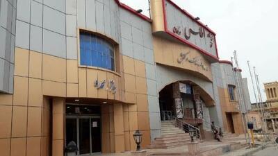 آتش‌سوزى در بازار بزرگ اطلس درگهان