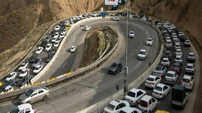 ترافیک روان در مازندران/ جاده‌ها بارانی است