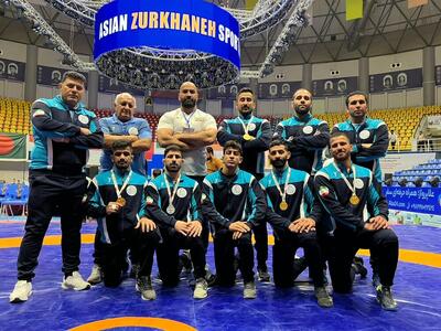 تیم ملی کشتی پهلوانی ایران با کادرفنی مازندرانی جام قهرمانی آسیا را کسب کرد
