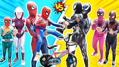 نبرد مرد عنکبوتی جدید | بچه های spiderman