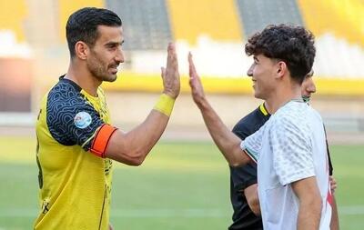 تساوی سپاهان با تیم فوتبال امید ایران