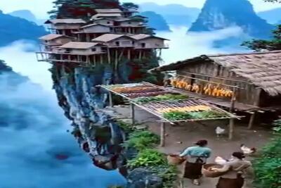 معماری مصنوعی؛ خونه ساختن با میخ کوبیدن به صخره باید با منجنیق براشون غذا فرستاد