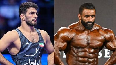 استوری حسن یزدانی برای نایب قهرمانی هادی چوپان در مستر المپیا +عکس