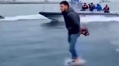 فناوری شگفت انگیز راه رفتن روی آب