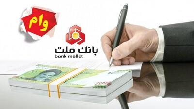 وام ۱ میلیاردی بدون ضامن در طرح شایان بانک ملت