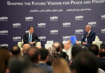 بارزانی: پس از دیدار با آیت‌الله خامنه‌ای کیفیت روابط ایران و اقلیم کُردستان بهبود یافت - تسنیم