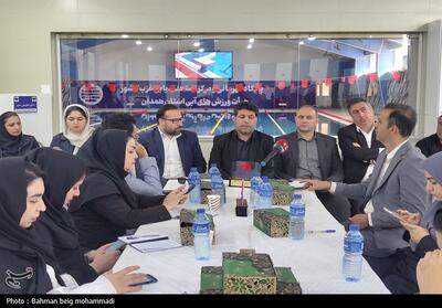 همدان پایگاه قهرمانی ورزش‌های آبی غرب کشور تصویر - تسنیم