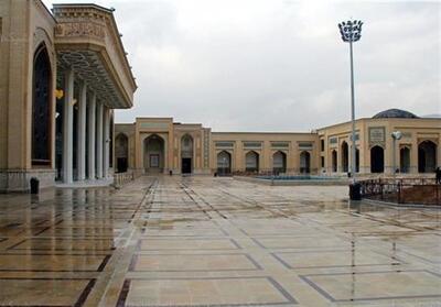 آتش‌سوزی باب شهید دستغیب حرم شاه‌چراغ مهار شد - تسنیم