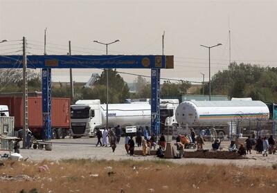 افزایش تردد ناوگان باری بین ایران و افغانستان از مرز دوغارون - تسنیم