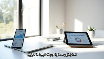 استراتژی محتوا؛ چرخه تولید تا توزیع