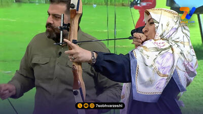 المیرا شریفی مقدم در تیر اندازی با کمان هم بی رقیب است