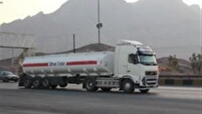تریلی حامل گاز مایع توقیف شد