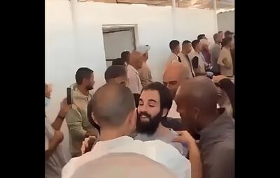 لحظه شیرین آزادی برای ناجی الجعفراوی با شنید شهادت برادرش صالح درست یک روز قبل به تلخی تبدیل شد (فیلم)