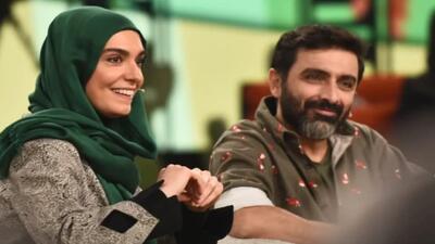 تاریخ وبگردی | ژست جنجالی امین زندگانی و الیکا عبدالرزاقی جلب توجه کرد