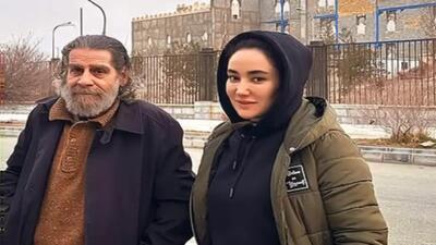 تاریخ وبگردی | نمایی از رخ زیبای بهاره افشاری با لبخندی زیبا