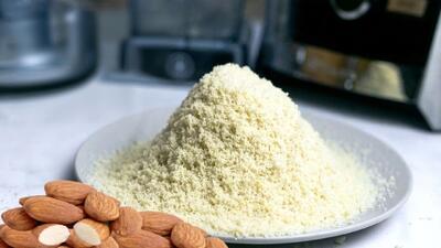 طرز تهیه و خواص شگفت انگیز آرد بادام در سلامتی و تغذیه