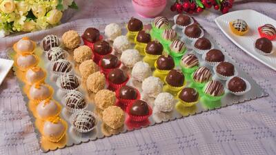 آموزش تهیه ۸ نوع توپک رژیمی بدون شیر و تخم مرغ