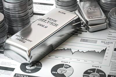 قیمت جهانی نقره ۲۱ مهر ۱۴۰۴
